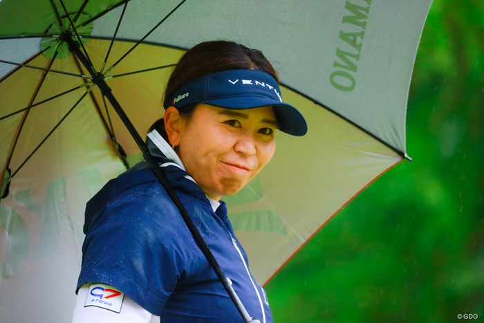 いいお顔頂きました 2022年 スタンレーレディスホンダゴルフトーナメント 初日 吉田弓美子