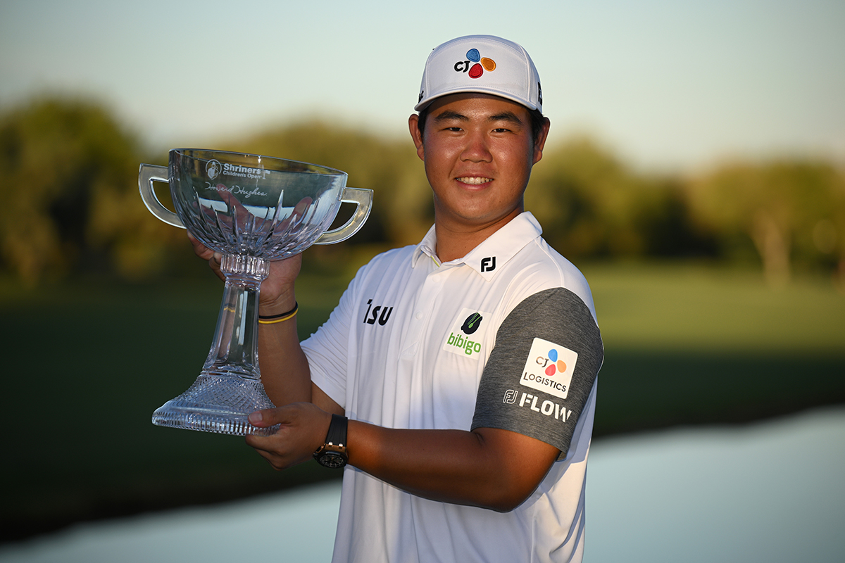 トムことキム・ジュヒョンが早くもツアー2勝目をマークした(Orlando Ramirez/Getty Images)