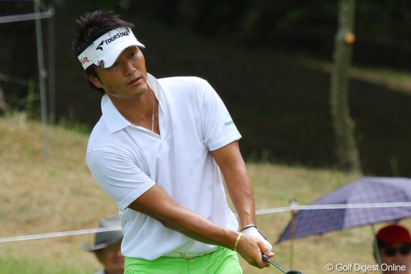 2010年 VanaH杯KBCオーガスタゴルフトーナメント最終日 宮本勝昌 昨日が誕生日だった宮本勝昌。最終日は伸び悩み28位タイに終わる