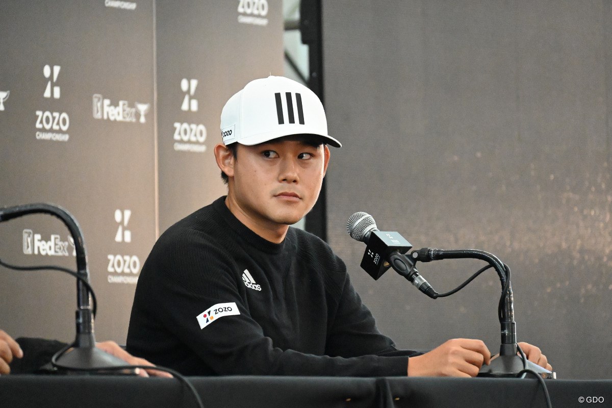 2023年 ZOZOチャンピオンシップ  事前 大西魁斗