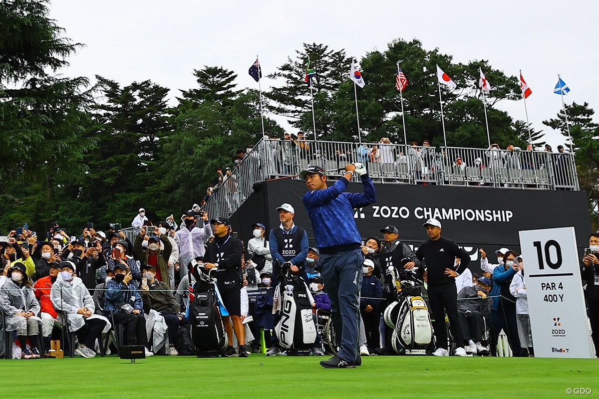 2023年 ZOZOチャンピオンシップ 初日 松山英樹