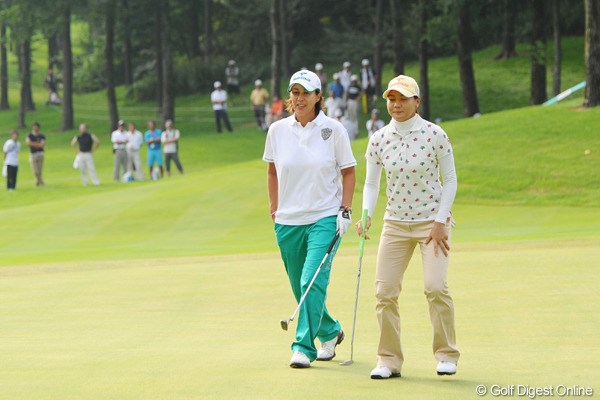 2010年 ニトリレディスゴルフトーナメント最終日 鬼澤信子