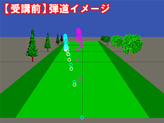 田村さん弾道イメージ受講前 