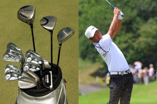 優勝者のクラブセッティング／2010年「VanaH杯KBCオーガスタ」谷原秀人