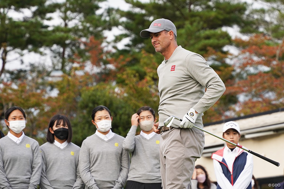 2022年 日本オープンゴルフ選手権競技  初日 アダム・スコット