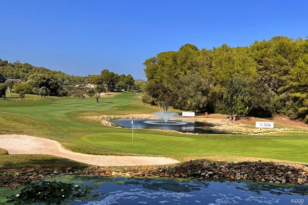 2022年 マヨルカゴルフ・オープン 事前 ソンムンタネールGC スペインのコースも美しい