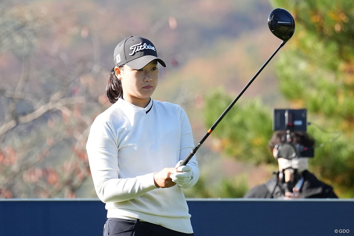 2022年 BMW女子選手権 初日 キム・ミンソル