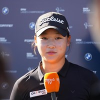 初々しい16歳 2022年 BMW女子選手権 初日 キム・ミンソル