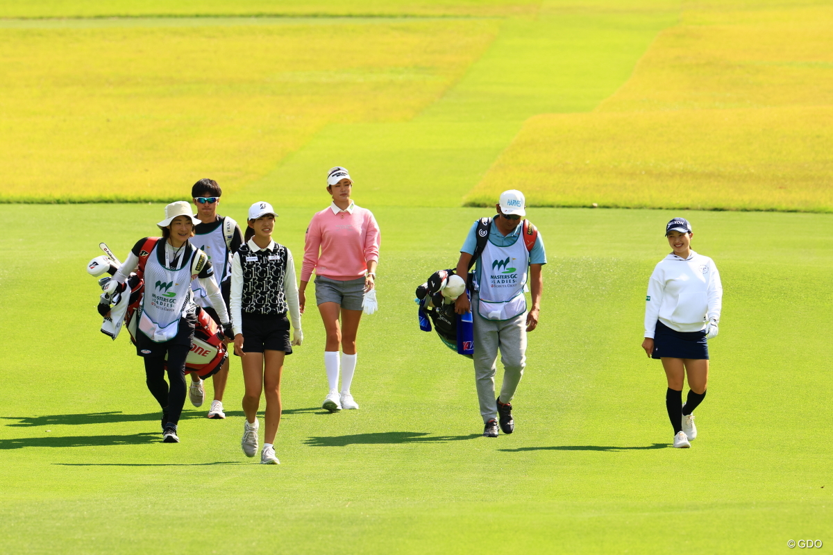 2022年 NOBUTA GROUP マスターズGCレディース 初日 原英莉花と小祝さくらと馬場咲希｜GDO ゴルフダイジェスト・オンライン