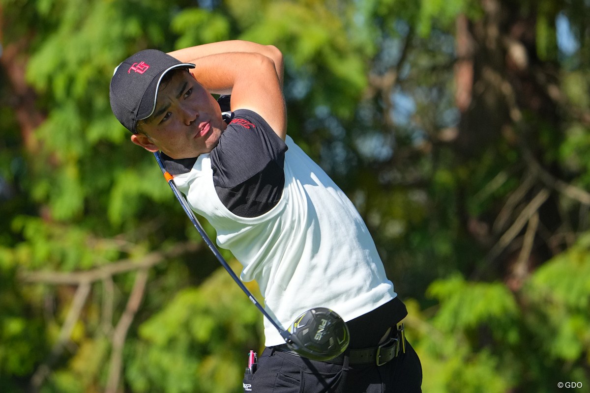 2022年 日本オープンゴルフ選手権競技 2日目 蝉川泰果