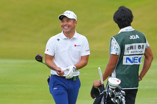 2022年 日本オープンゴルフ選手権競技  3日目 蝉川泰果 蝉川泰果が独走首位で最終日へ