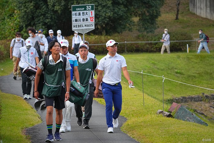 歴史的快挙へ向け突き進む 2022年 日本オープンゴルフ選手権競技  3日目 蝉川泰果