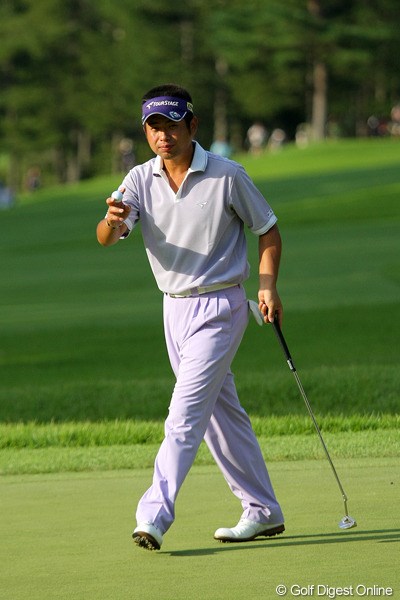 2010年 フジサンケイクラシック初日 池田勇太