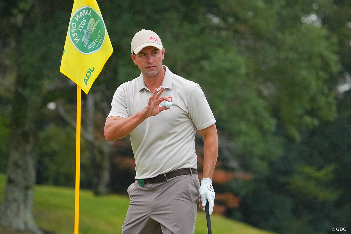 2022年 日本オープンゴルフ選手権競技 3日目 アダム･スコット