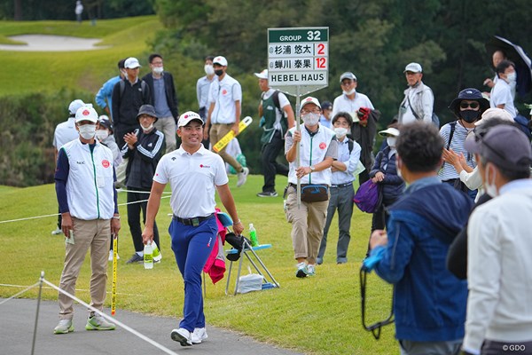 2022年 日本オープンゴルフ選手権競技  3日目 蝉川泰果 すでにプロ意識は十分