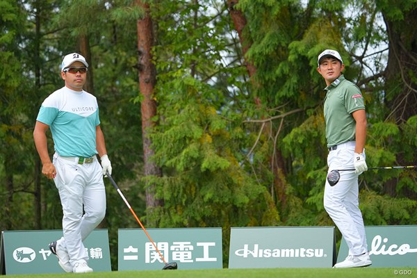 2022年 日本オープンゴルフ選手権競技  3日目 比嘉一貴 金谷拓実 東北福祉大の後輩の独走を許した比嘉と金谷