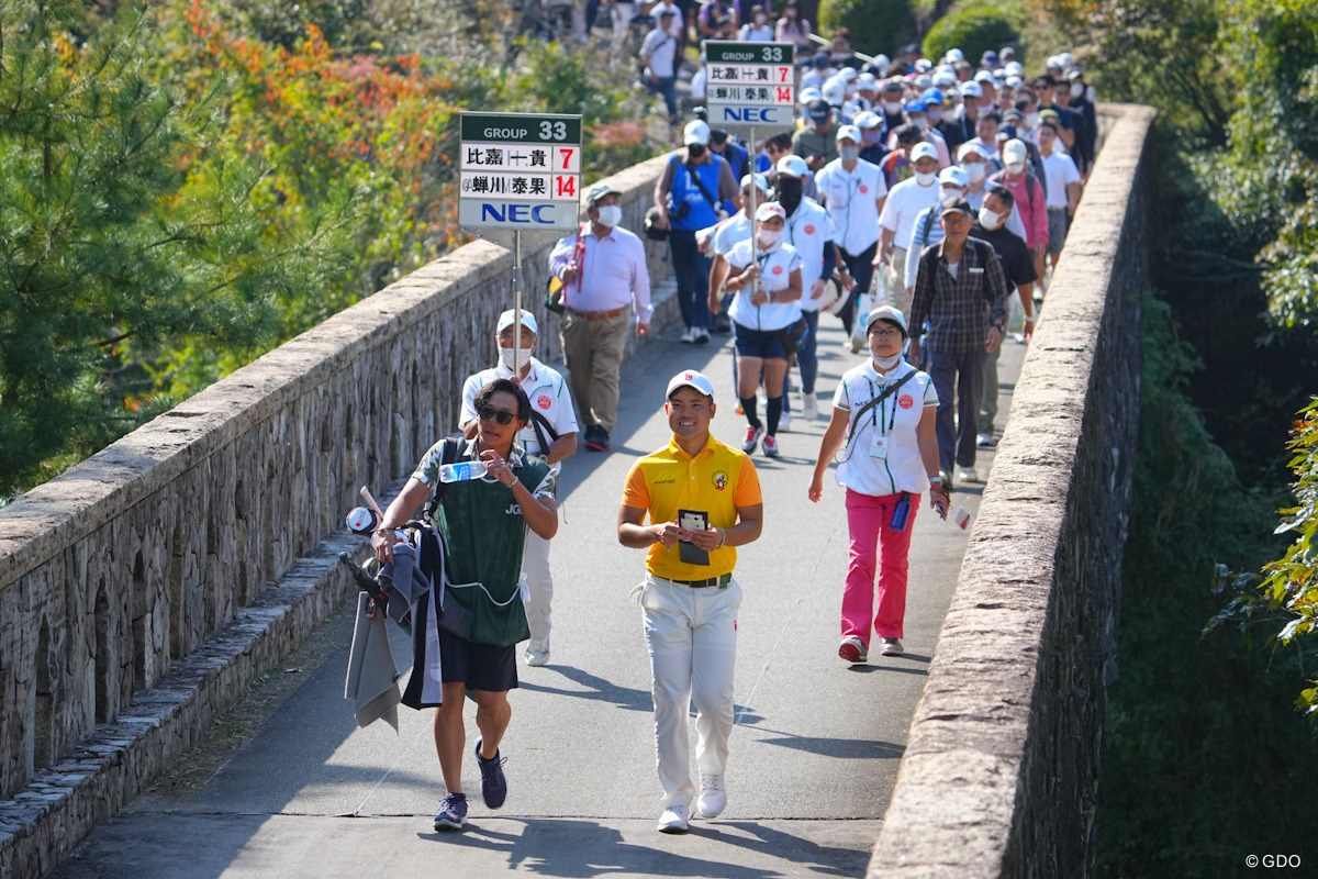 2022年 日本オープンゴルフ選手権競技 最終日 蝉川泰果