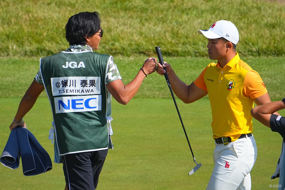 2022年 日本オープンゴルフ選手権競技 最終日 蝉川泰果