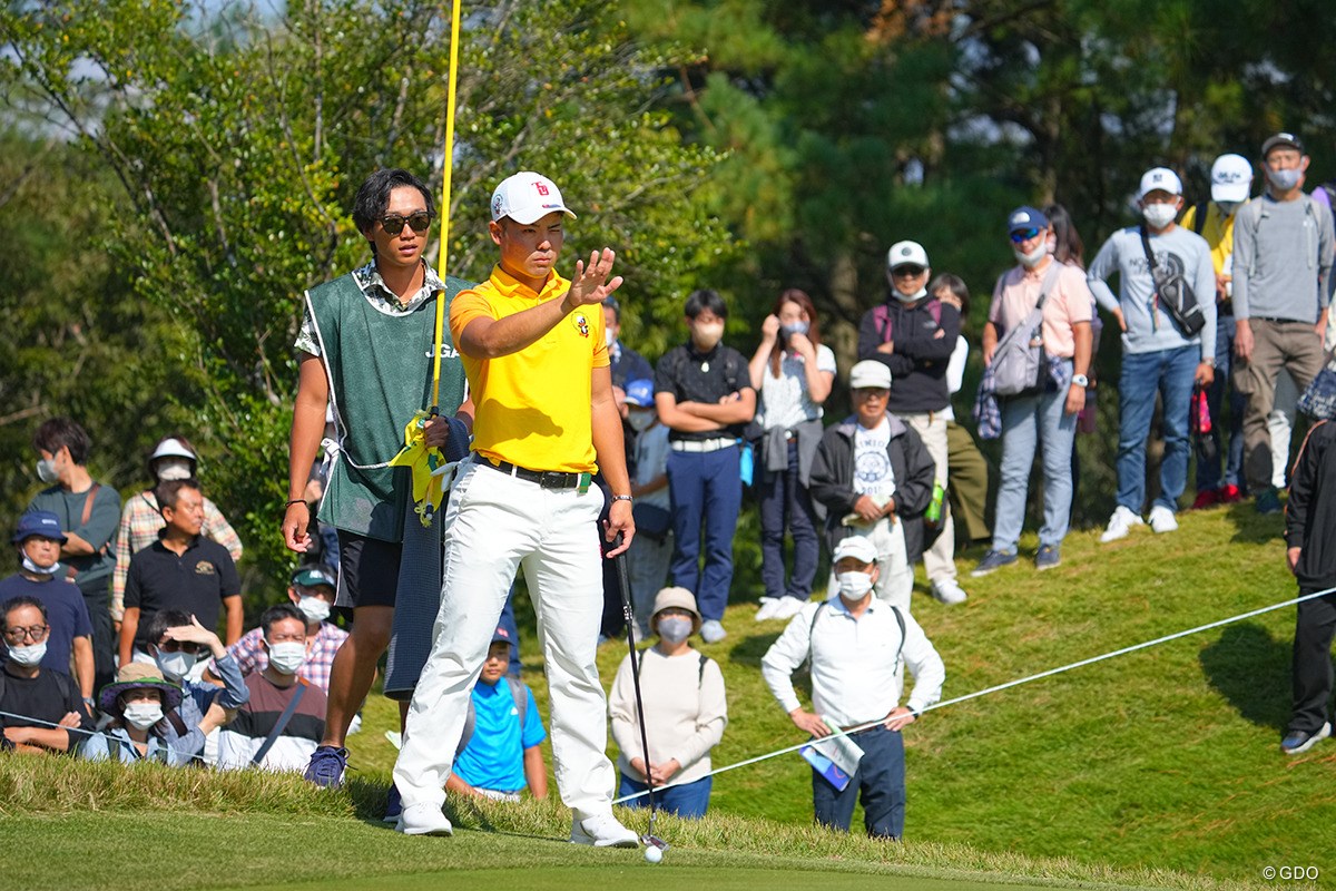 2022年 日本オープンゴルフ選手権競技 最終日 蝉川泰果