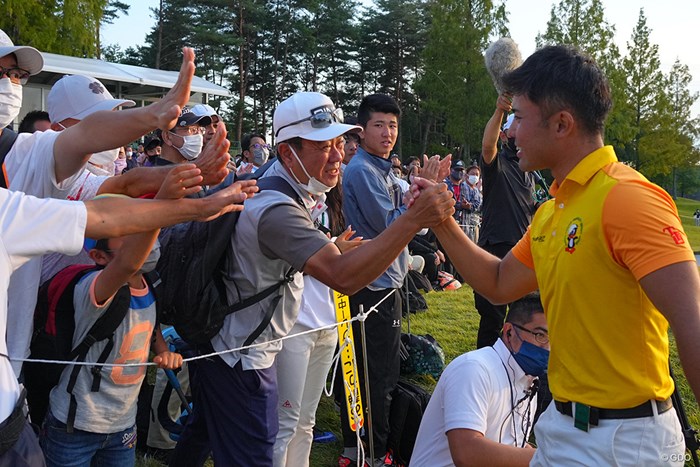ギャラリーを魅了するプロゴルファーになりたい 2022年 日本オープンゴルフ選手権競技 最終日 蝉川泰果