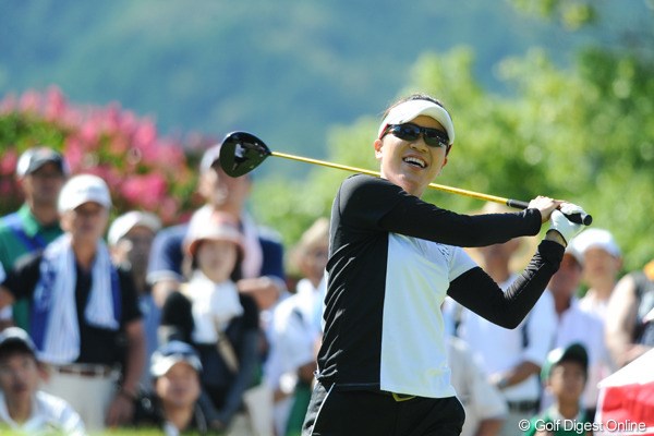 2010年 ゴルフ5レディスプロゴルフトーナメント初日 大山志保
