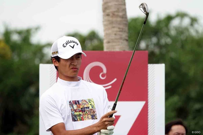 首位と2打差で後半へ 2022年 アジアパシフィックアマチュアゴルフ選手権 2日目 鈴木隆太