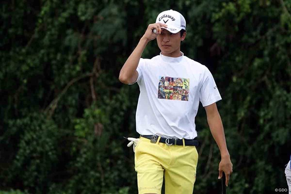2022年 アジアパシフィックアマチュアゴルフ選手権 2日目 鈴木隆太 16番でナイスバーディ！