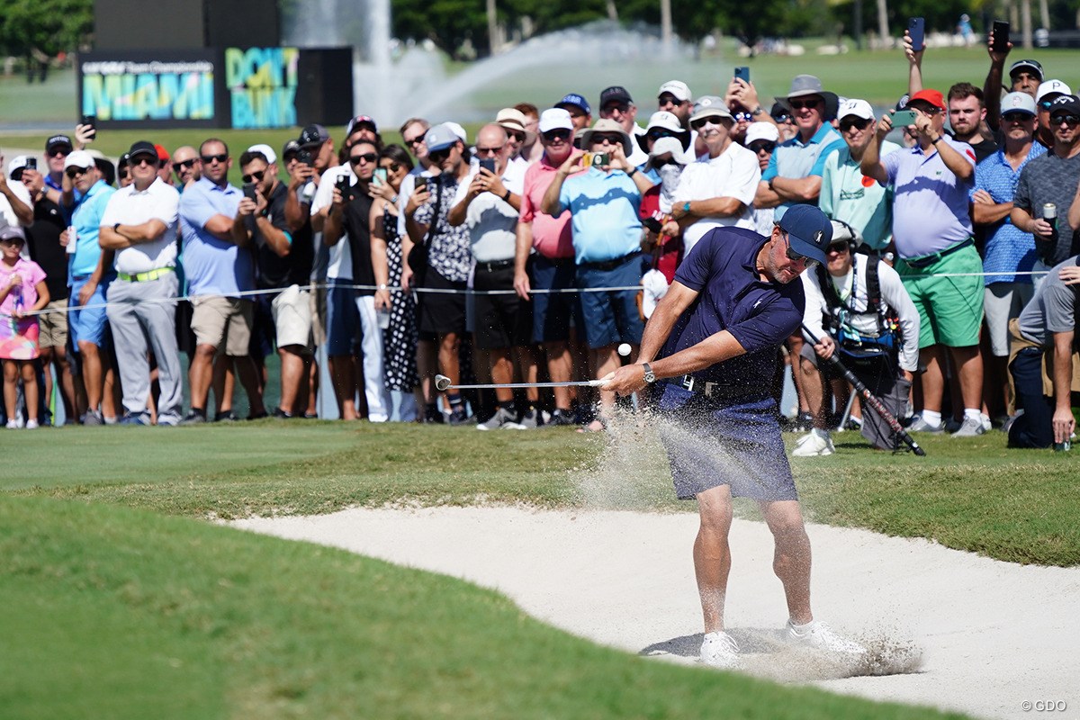 2022年 LIV招待 マイアミ 初日 フィル・ミケルソン