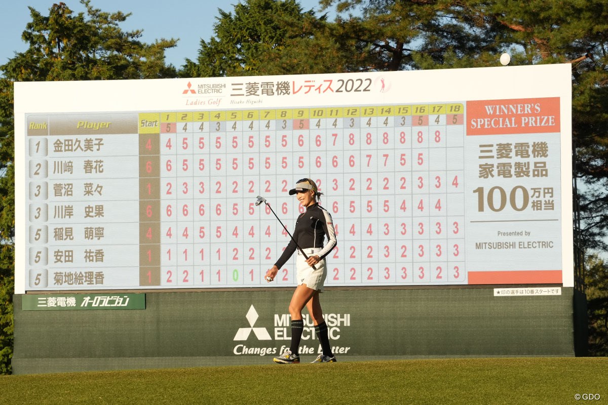 2022年 樋口久子 三菱電機レディスゴルフトーナメント 2日目 金田久美子