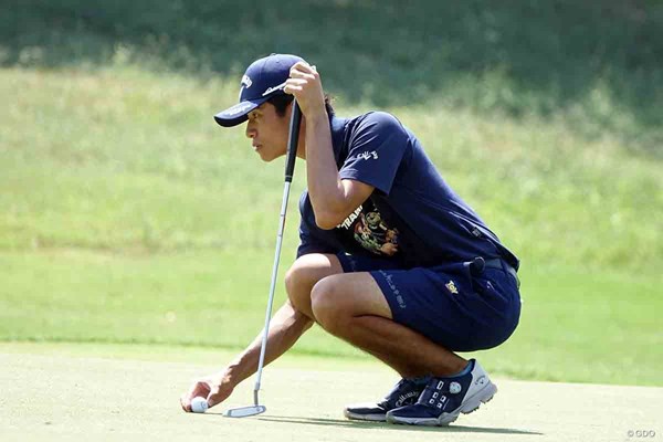 2022年 アジアパシフィックアマチュアゴルフ選手権 最終日 鈴木隆太 8m近いパットをねじ込むシーンもあったが