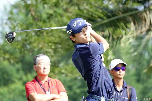 2022年 アジアパシフィックアマチュアゴルフ選手権  最終日 鈴木隆太 鈴木隆太は健闘及ばず3位