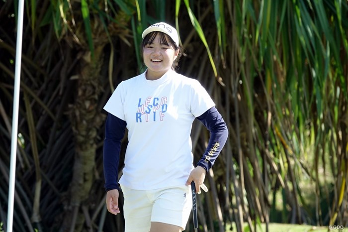 チーム最年少の15歳 2022年 アジアパシフィック女子アマチュアゴルフ選手権 事前 新地真美夏