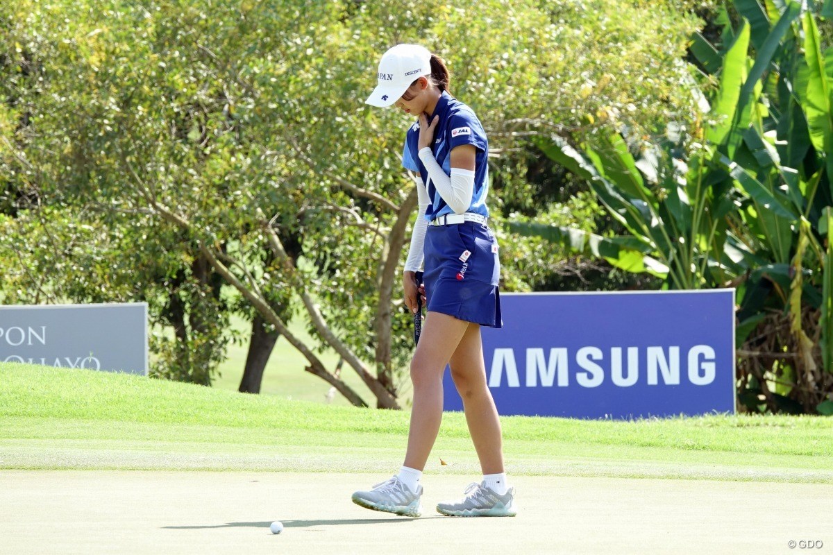 2022年 アジアパシフィック女子アマチュアゴルフ選手権 初日 馬場咲希