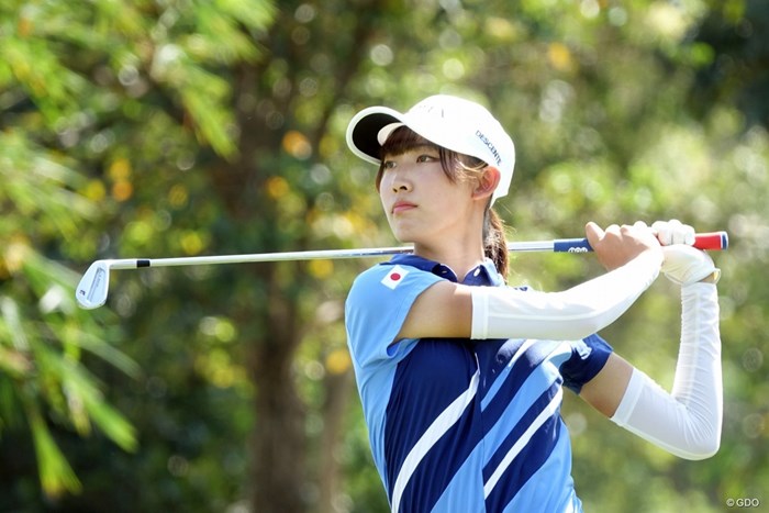 風がおとなしかった分、もっと伸ばしたかった 2022年 アジアパシフィック女子アマチュアゴルフ選手権 初日 馬場咲希