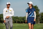 2022年 アジアパシフィック女子アマチュアゴルフ選手権  初日 馬場咲希 ナッタクリッタ・ウォンタウィラップ