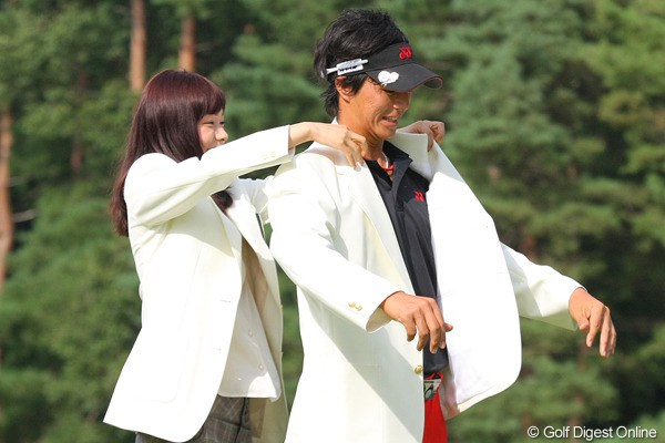 2010年 フジサンケイクラシック最終日 石川遼＆本田朋子アナ