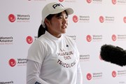 2022年 アジアパシフィック女子アマチュアゴルフ選手権 2日目 新地真美夏