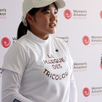 15歳がトップ10を目指して決勝へ 2022年 アジアパシフィック女子アマチュアゴルフ選手権 2日目 新地真美夏