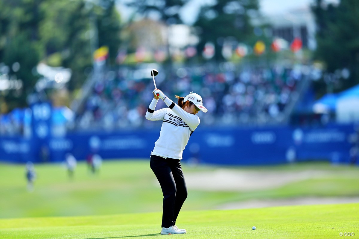 2022年 TOTOジャパンクラシック 2日目 藤田さいき