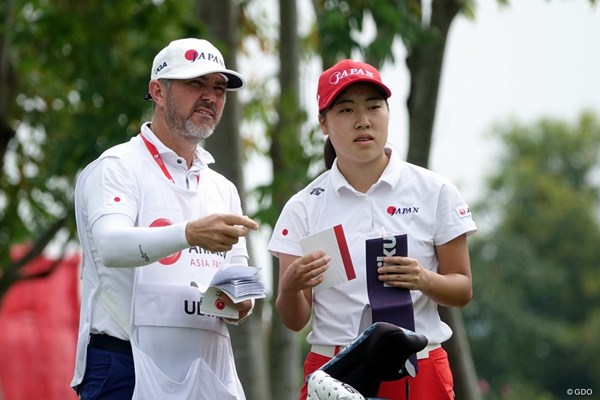 2022年 アジアパシフィック女子アマチュアゴルフ選手権 最終日 上田澪空 なにか良いきっかけがつかめたら…
