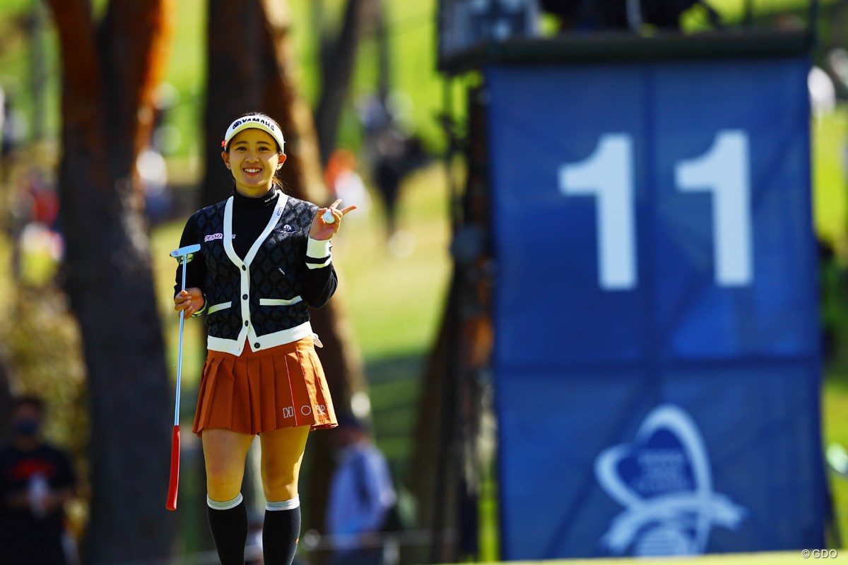 2022年 TOTOジャパンクラシック 最終日 永井花奈
