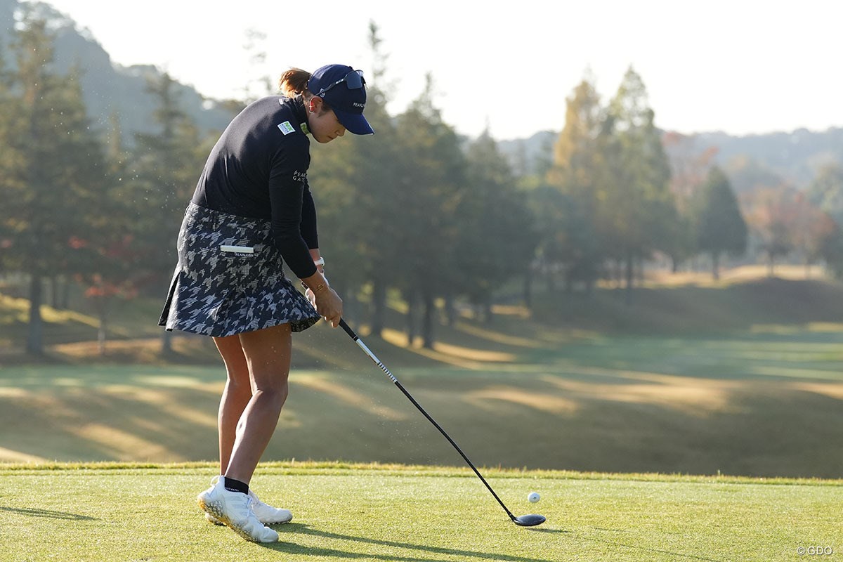 2022年 伊藤園レディスゴルフトーナメント  事前 原英莉花