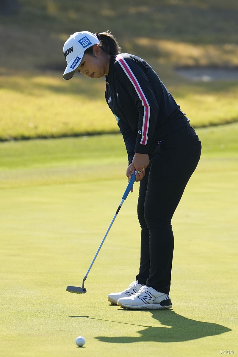 2022年 伊藤園レディスゴルフトーナメント  事前 山下美夢有