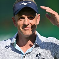 44歳のルーク・ドナルド。主要ツアーでの優勝は2013年「ダンロップフェニックス」が最後(Stuart Franklin／Getty Images) 2022年 ネッドバンクゴルフチャレンジ 初日 ルーク・ドナルド