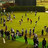 GOLFTVがサービス終了を発表した 2022年 伊藤園レディスゴルフトーナメント  2日目 練習場