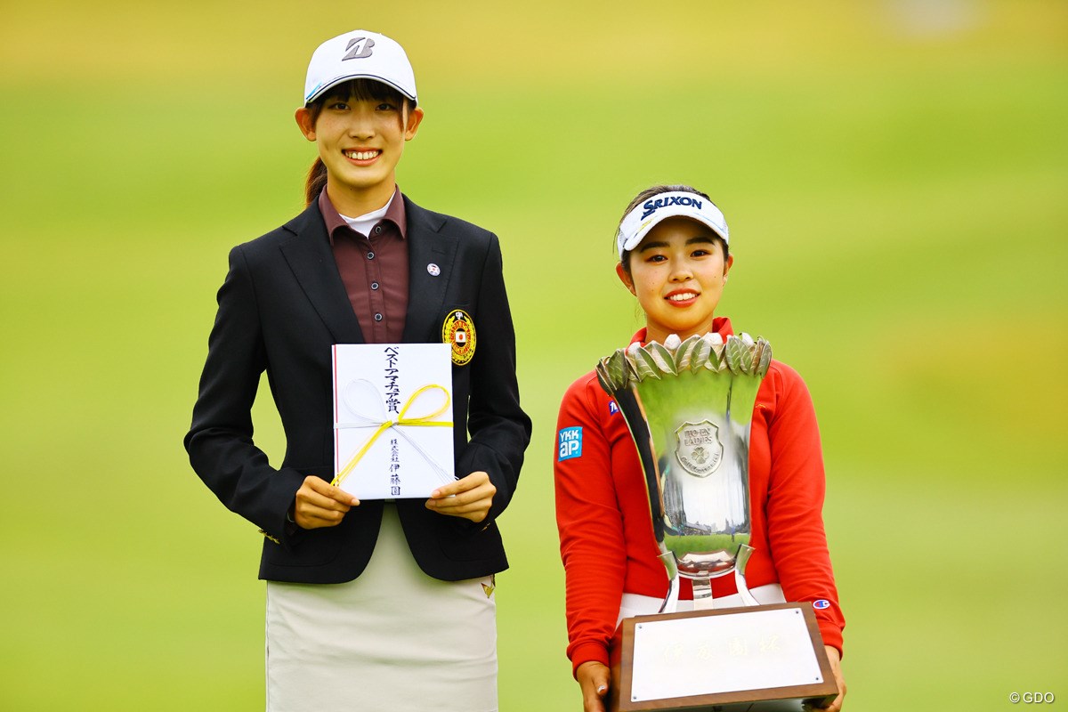 2022年 伊藤園レディスゴルフトーナメント 最終日 馬場咲希 山下美夢有