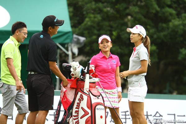 2010年 日本女子プロゴルフ選手権大会コニカミノルタ杯事前情報 上田桃子＆有村智恵