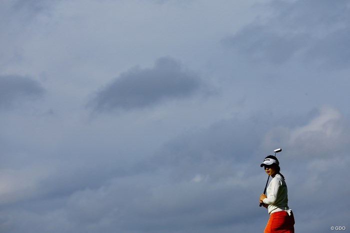 後半なかなかバーディが来ない 2022年 伊藤園レディスゴルフトーナメント 最終日 岸部桃子