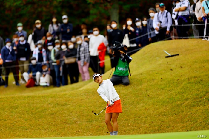 ピンチをしのいでいく 2022年 伊藤園レディスゴルフトーナメント 最終日 岸部桃子