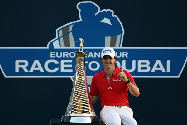 2012年 DPワールド ツアー選手権 ドバイ 最終日 ロリ－・マキロイ